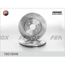 Тормозной диск FENOX TB219346 вентилируемый , передняя ось