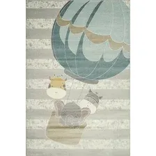 Ковер для жилой комнаты Merinos Izumrud F263-STAN-LIGHT GRAY (0.8х1.5)
