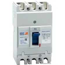 Выключатель автоматический КЭАЗ 20кА OptiMat E100N063 УХЛ3 224961