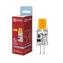 Лампа INhome JC-COB капсула G4 5W 6500К / 4690612060279