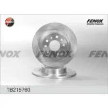 Тормозной диск FENOX TB215760 полный , задняя ось