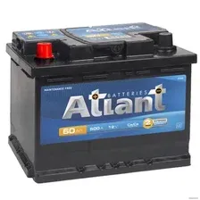 Автомобильный аккумулятор Atlant L+ (60 А·ч) синий