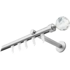 Карниз для штор Lm Decor Кристалл 19мм 1р (сатин, 2.0м)