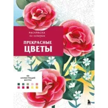 Прекрасные цветы. Раскраска по номерам