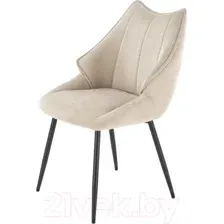 Стул Halmar K543 (бежевый/черный)