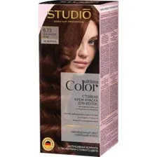 Крем-краска для волос Studio Professional Ultima Color, тон 6.73 золотистый кофе