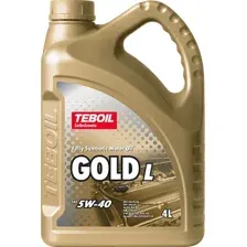 Моторное масло Teboil Gold L 5W-40 4л