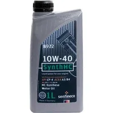 Моторное масло Senfineco SynthHC 10W40 CF-4 A3/B4 / 8922 (1л)