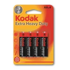 Батарейка AA R6-4BL (4 шт) Super Heavy Duty ZINC KODAK
