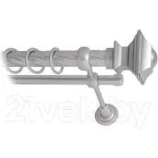 Карниз для штор Lm Decor Верди 030 2р витой 25/16мм (сатин, 4м)