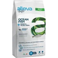 Сухой корм для собак Alleva Holistic Ocean Fish + Hemp &amp; Aloe vera Mini (Океанская рыба + конопля и алоэ вера) 2 кг