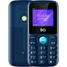 Кнопочный телефон BQ BQ-1853 Life (синий)