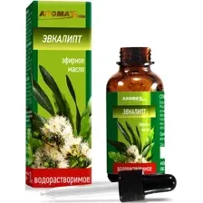 Масло эфирное водорастворимое, 30 мл ЭВКАЛИПТ