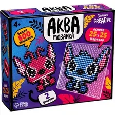 Развивающая игра Эврики Аквамозаика. Стич с подружкой 10417635