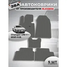 Комплект ковриков для авто Alicosta Changan UNI-V I (седан) 2021 - Н.В. (черный, ромб)