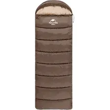 Спальный мешок Naturehike U350 NH20MSD07 (правая молния, коричневый)