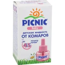 Жидкость для фумигатора Picnic Baby 45 ночей 30 мл