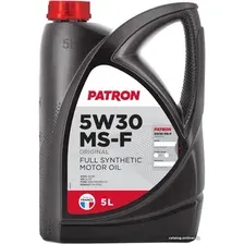 Моторное масло Patron 5W-30 MS-F 5л