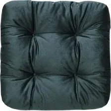 Подушка на стул MATEX Velours / 64-855 (темно-зеленый)
