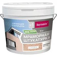 Штукатурка готовая декоративная Bayramix Ecostone 970 (15кг)