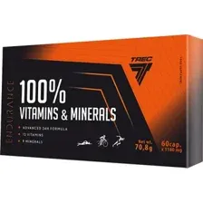 Витамины Trec Nutrition 100 Vitamins Minerals 60 капсул