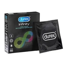 Презервативы Durex Infinity 3 гладкие с анестетиком