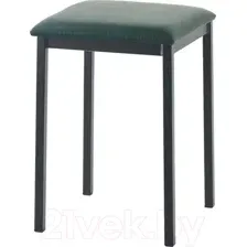 Табурет AMC Comfort 7 Г К1.9 (кожзам зеленый/черный)