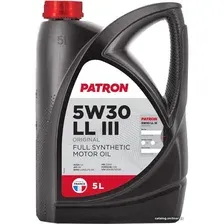 Моторное масло Patron 5W-30 LL III 5л