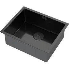 Кухонная мойка ARFEKA ECO AR 550450 POP-UP BLACK PVD NANO DECOR MILLET GRAINS