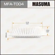 Фильтр воздушный MASUMA MFA-T004