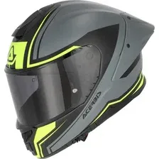 Мотошлем Acerbis Tarmak-X 0027315.290.069 (XXL, серый/желтый)