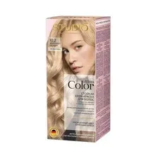 Крем-краска для волос Studio Professional Ultima Color, тон 10.2 Жемчужный блондин