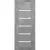 Межкомнатная дверь Юркас Stark ST8 ДО 60x200 (бетон светлый/мателюкс матовое)