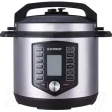 Мультиварка-скороварка Endever Vita-131, черный/стальной