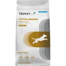 Сухой ветеринарный корм для собак Trovet Plus Adult Dog Hypoallergenic Fresh Duck (3кг)