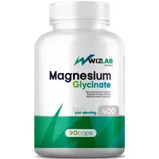 Витамины, минералы WizLab Nutrition Magnesium Glycinate 400 mg