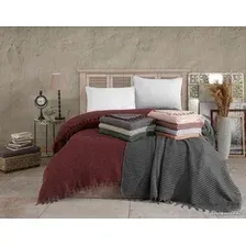 Плед Karven Waffle Pike Евро 200x220 Р 928 (бордовый)