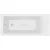 Ванна акриловая Bonito Home Aventura 170x70 / BH-AV-901-170-70/St (с ножками)