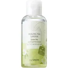 Лосьон для снятия макияжа The Saem Healing Tea Garden Green Tea Lip & Eye Remover (150мл)