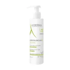 A-DERMA DERMALIBOUR+ CICA Очищающий пенящийся гель 200 мл