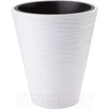 Кашпо Form-Plastic Sahara Dunes 2720-011 (белый)