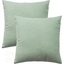 Декоративная подушка Matex Velours 49-920 (2шт, мятный)