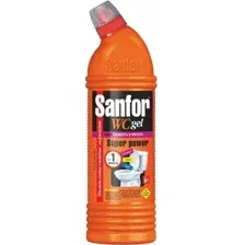 Средство для унитаза Sanfor WC Gel Super Power 750 г