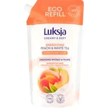 Мыло жидкое Luksja / Люксиа Персик и Белый Чай, 900 мл