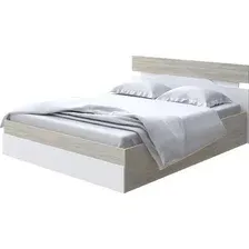 Кровать PROxSON Milton с ПМ 120x190 (ясень шимо светлый/белый)