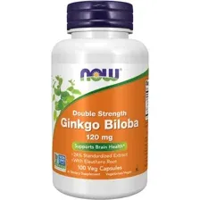 БАД Now Foods Ginkgo Biloba 120 мг (100 капсул)