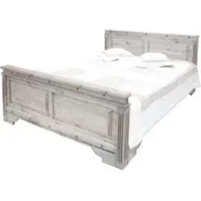 Двуспальная кровать ФанДОК Викинг 01 180x200 Ф-181.04 (белый воск)