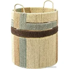 Корзина Tkano Ethnic Bongo Chocolate TK24-ST-BA0002 (р-р M)