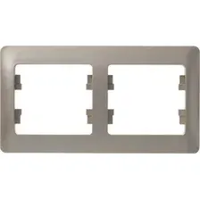 Рамка Systeme Electric Glossa GSL000402 (титан)