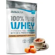 Протеин комплексный BioTech USA 100% Pure Whey (карамель-капучино, 1000 г)
